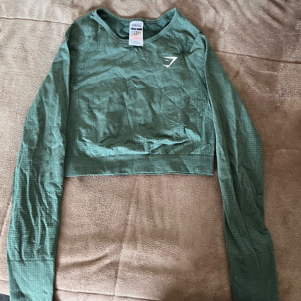 Gymshark vital seamless long sleeve crop top
